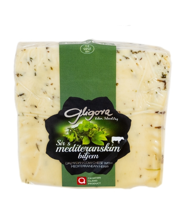 Gligora Cheese with Mediterranean herbs 190g